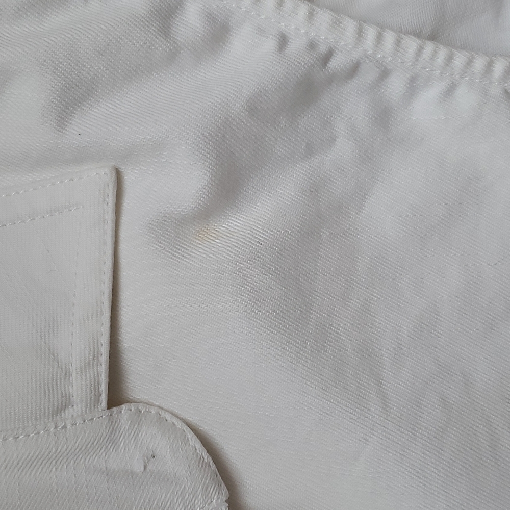 Verace white denim vest seize 10 - Picture 11 of 11